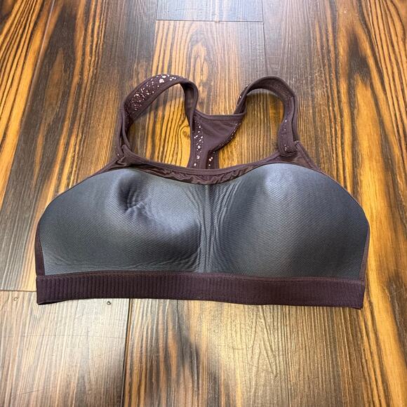 Syrokan Sports Bra Adjustable High impact Padded Racerback Running Bra Size 40C - Picture 7 of 12